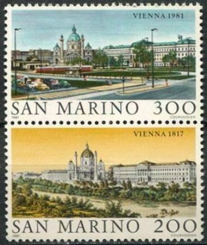 Potov znmky San Marino 1981 Viede Mi# 1227-28