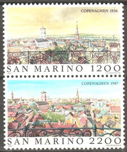 Poštové známky San Marino 1987 Kodaò Mi# 1375-76 Kat 5€