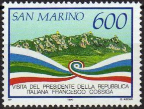 Poštová známka San Marino 1990 Monte Titano Mi# 1451