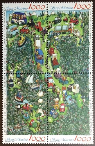 Poštové známky San Marino 1994 Turismus Mi# 1590-93 Kat 5€