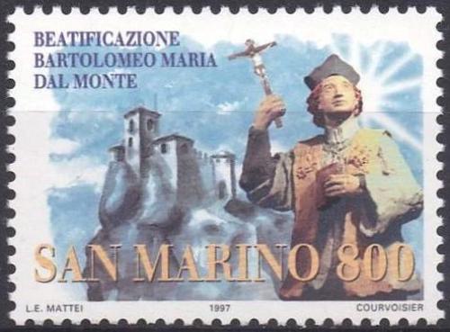 Poštová známka San Marino 1997 Bartolomeo Maria del Monte, knìz Mi# 1731