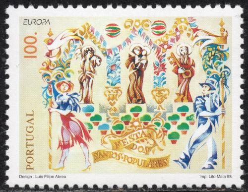 Poštová známka Portugalsko 1998 Európa CEPT, oslavy a svátky Mi# 2254