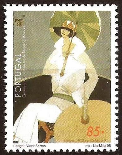 Poštová známka Portugalsko 1998 Umenie, Bernardo Marques Mi# 2280