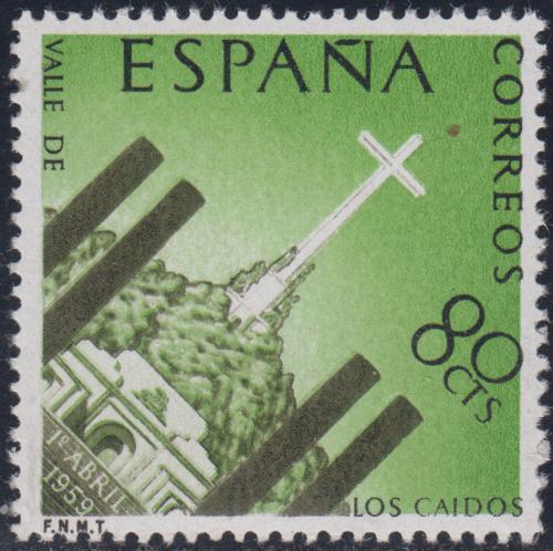 Poštová známka Španielsko 1959 Pamätník ve Valle de los Caídos Mi# 1145