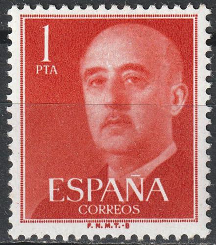 Poštová známka Španielsko 1960 Generál Franco Mi# 1050 b