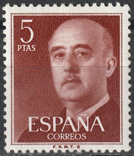 Poštová známka Španielsko 1960 Generál Franco Mi# 1053 c