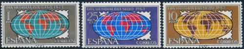 Poštové známky Španielsko 1963 Svìtový den známek Mi# 1396-98