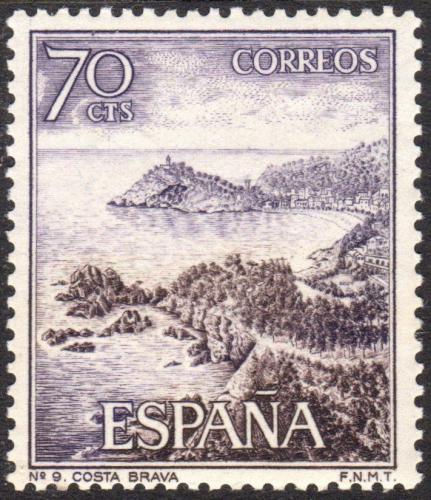 Poštová známka Španielsko 1964 Costa Brava u Tossa de Mar Mi# 1522