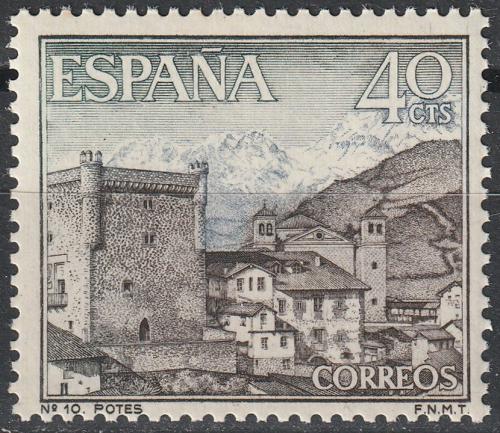 Poštová známka Španielsko 1964 Potes Mi# 1525