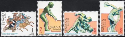 Poštové známky Španielsko 1984 LOH Los Angeles Mi# 2648-51