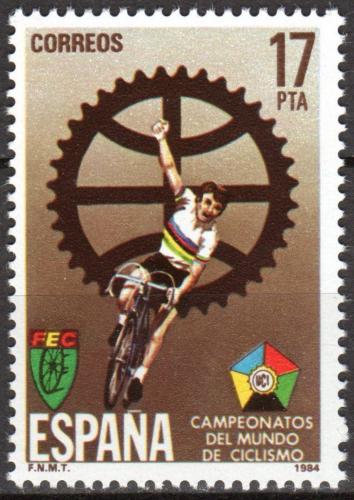 Potov znmka panielsko 1984 Cyklistika Mi# 2653