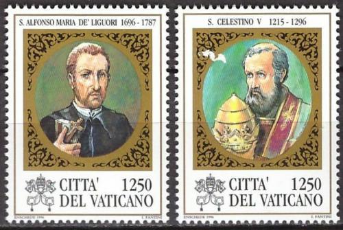 Poštové známky Vatikán 1996 Osobnosti Mi# 1188-89