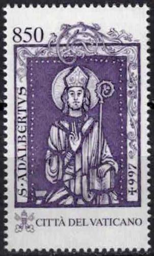 Poštová známka Vatikán 1997 Svätý Vojtìch Mi# 1209