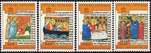 Poštové známky Vatikán 1997 Svätý rok Mi# 1222-25 Kat 12€