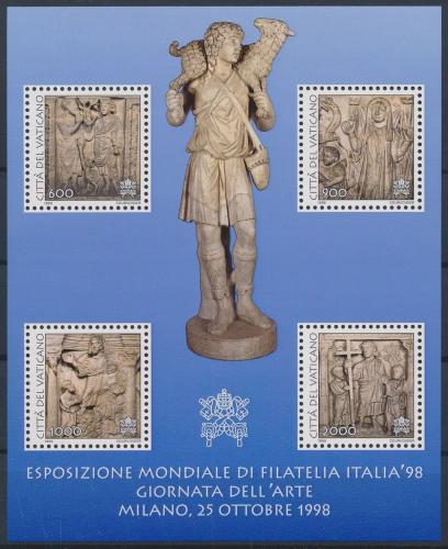 Poštové známky Vatikán 1998 Výstava ITALIA ’98 Mi# Block 18
