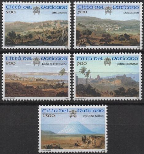 Poštové známky Vatikán 1999 Svaté státy v Palestinì Mi# 1284-88 Kat 6€