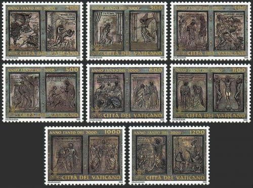 Poštové známky Vatikán 1999 Svätý rok, umenie Mi# 1303-10 Kat 8.50€
