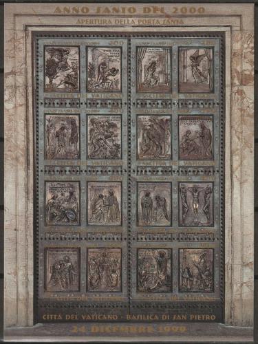 Poštové známky Vatikán 1999 Svätý rok, umenie Mi# 1311-18 Bogen Kat 9€