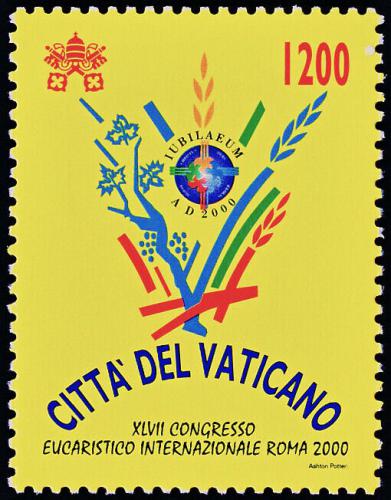 Poštová známka Vatikán 2000 Svìtový eucharistický kongres Mi# 1351
