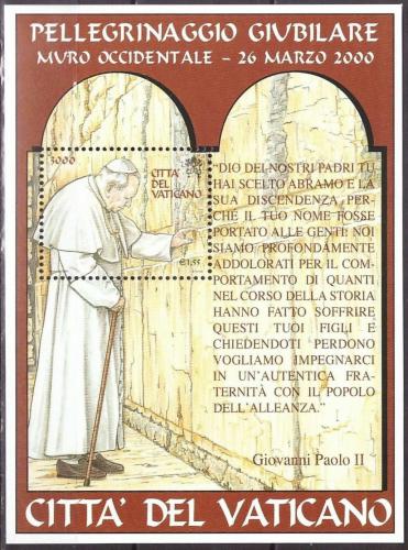 Poštová známka Vatikán 2001 Cesty papeže Jana Pavla II. Mi# 1375-79