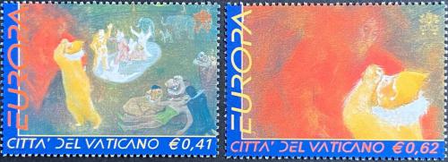 Poštové známky Vatikán 2002 Európa CEPT, cirkus Mi# 1415-16