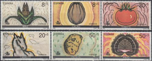 Poštové známky Španielsko 1989 Objevení Ameriky, 500. výroèie Mi# 2909-14