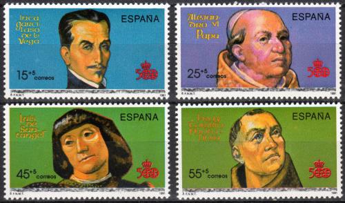 Poštové známky Španielsko 1991 Objevení Ameriky, 500. výroèie Mi# 3011-14