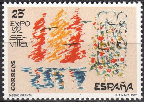 Potov znmka panielsko 1992 Svtov vstava EXPO 92 Sevilla Mi# 3026