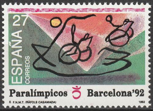 Potov znmka panielsko 1992 Paralympida Barcelona Mi# 3061 - zvi obrzok