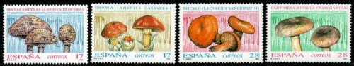 Poštové známky Španielsko 1993 Huby Mi# 3102-05