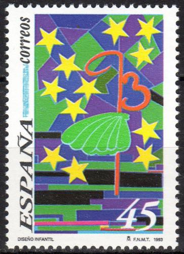 Poštová známka Španielsko 1993 Výstava JUVENIA ’93, La Coruña Mi# 3127
