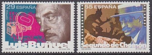 Poštové známky Španielsko 1994 Španìlský film Mi# 3135-36
