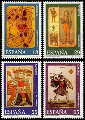 Poštové známky Španielsko 1994 Hrací karty Mi# 3174-77