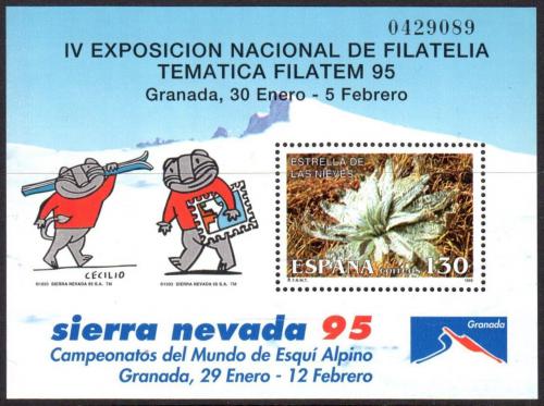 Poštová známka Španielsko 1995 Výstava FILATEM ’95, Granada Mi# Block 56