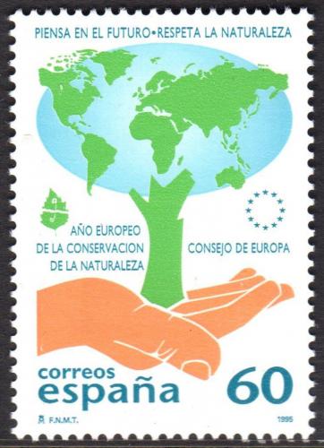 Poštová známka Španielsko 1995 Ochrana pøírody Mi# 3207