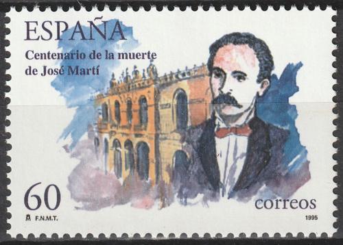 Poštová známka Španielsko 1995 José Martí Mi# 3214