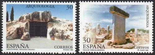 Poštové známky Španielsko 1995 Archeologie Mi# 3247-48