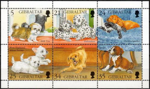 Poštové známky Gibraltár 1996 Štìòata Mi# 749-54 Kat 6€