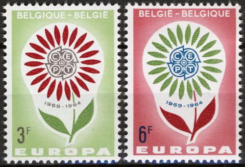 Potov znmky Belgicko 1964 Eurpa CEPT Mi# 1358-59 - zvi obrzok