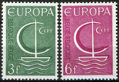 Poštovní známky Belgie 1966 Evropa CEPT Mi# 1446-47