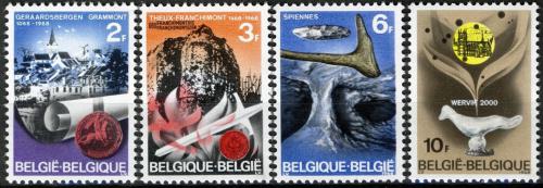 Potov znmky Belgicko 1968 Belgick djiny Mi# 1503-06