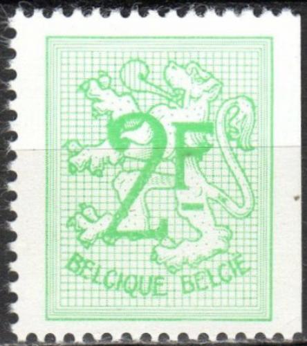 Potov znmka Belgicko 1972 Heraldick lev Mi# 1711 - zvi obrzok