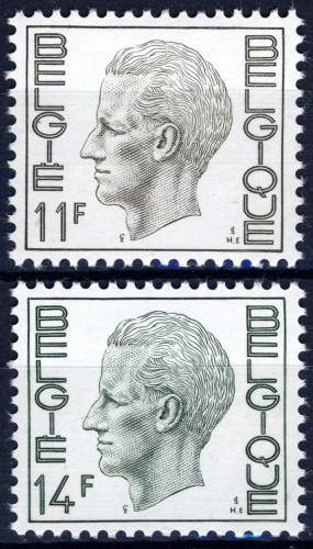 Poštové známky Belgicko 1976 Baudouin I. Mi# 1874-75