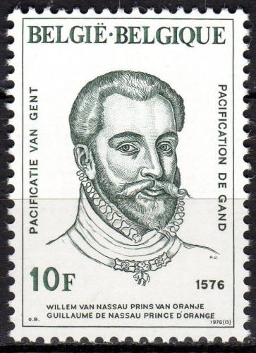 Poštová známka Belgicko 1976 Vilém I. Nasavsko-Dillenburský Mi# 1876