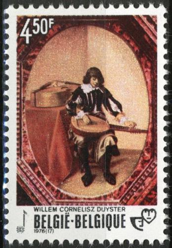 Poštová známka Belgicko 1976 Umenie, Willem Corneliszoon Duyster Mi# 1879