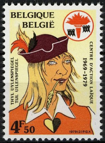 Poštová známka Belgicko 1979 Till Eulenspiegel Mi# 1975