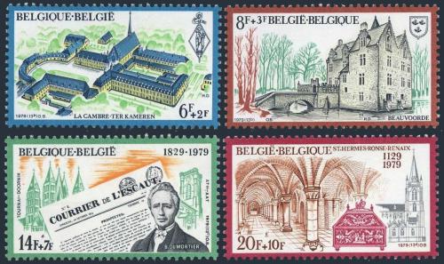 Poštové známky Belgicko 1979 Výroèí a události Mi# 1992-95