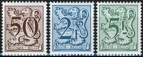 Poštové známky Belgicko 1979 Heraldický lev Mi# 2010-12