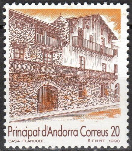 Poštová známka Andorra Šp. 1990 Múzeum Plandolit, Ordino Mi# 217