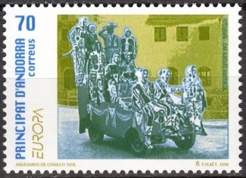 Poštová známka Andorra Šp. 1998 Európa CEPT, národní svátky Mi# 259